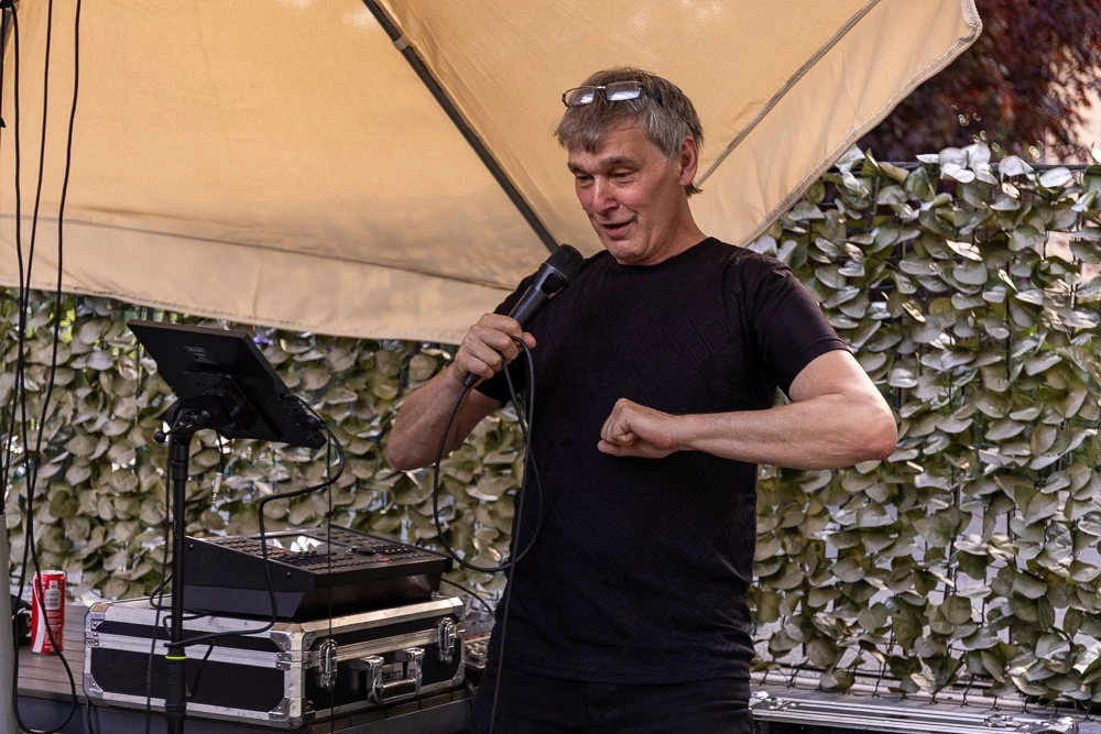 Wolfgang Beer during a live event performance