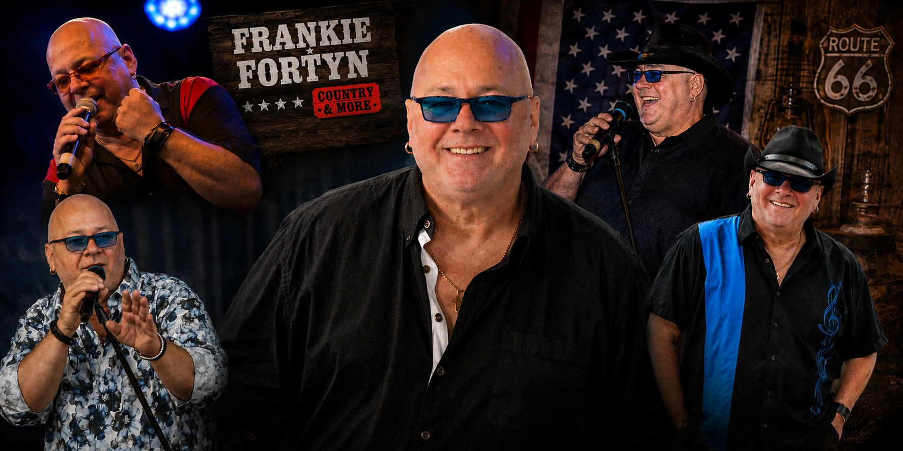 Frankie Fortyn performing live on stage