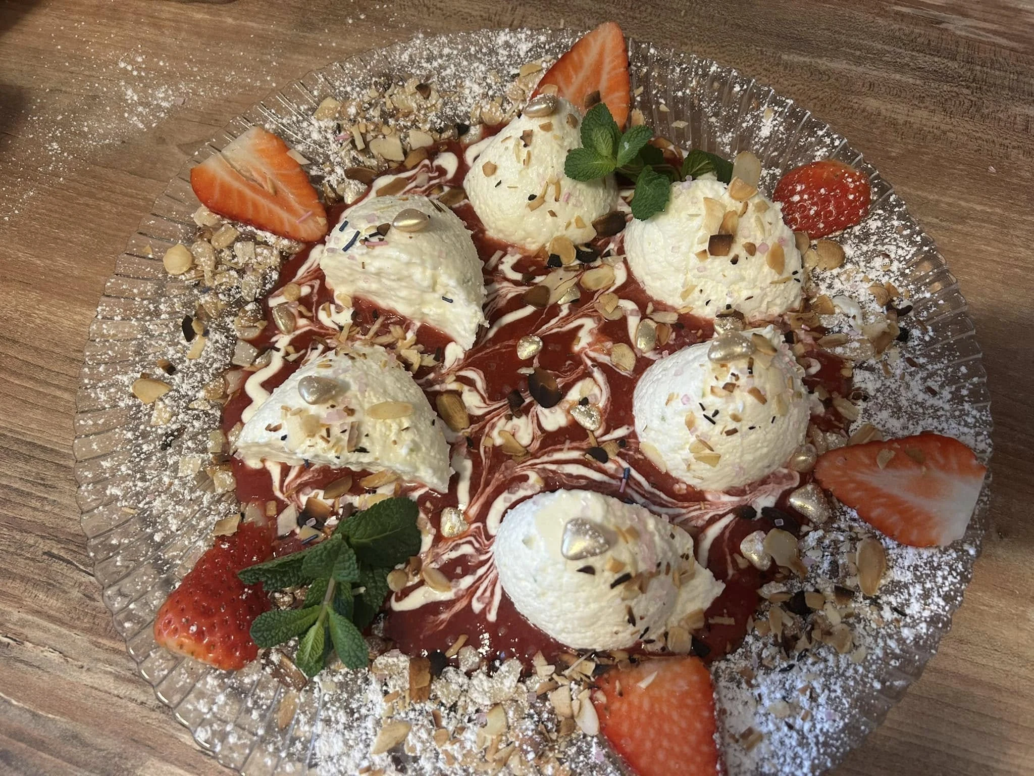 Event catering food presentation